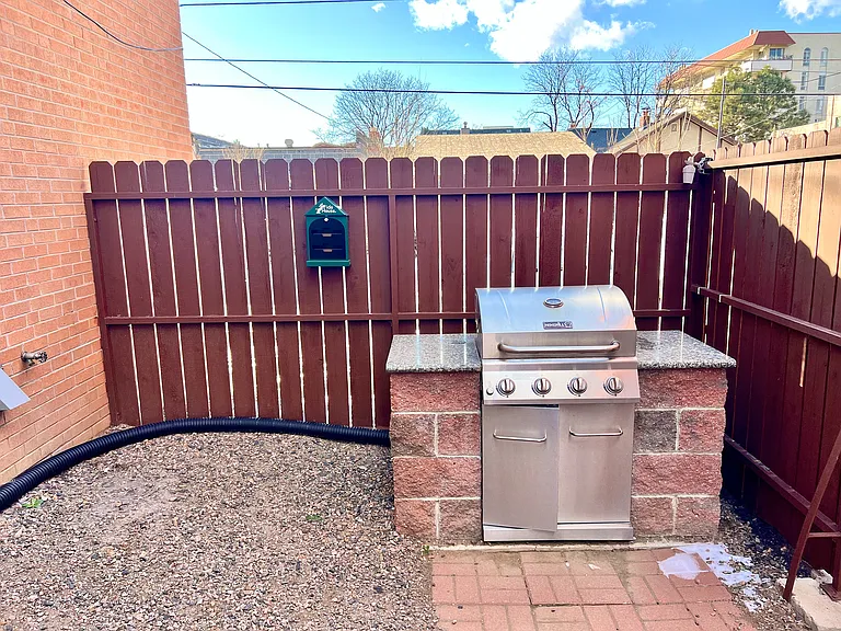 Experience delightful outdoor cooking in this cozy BBQ corner.