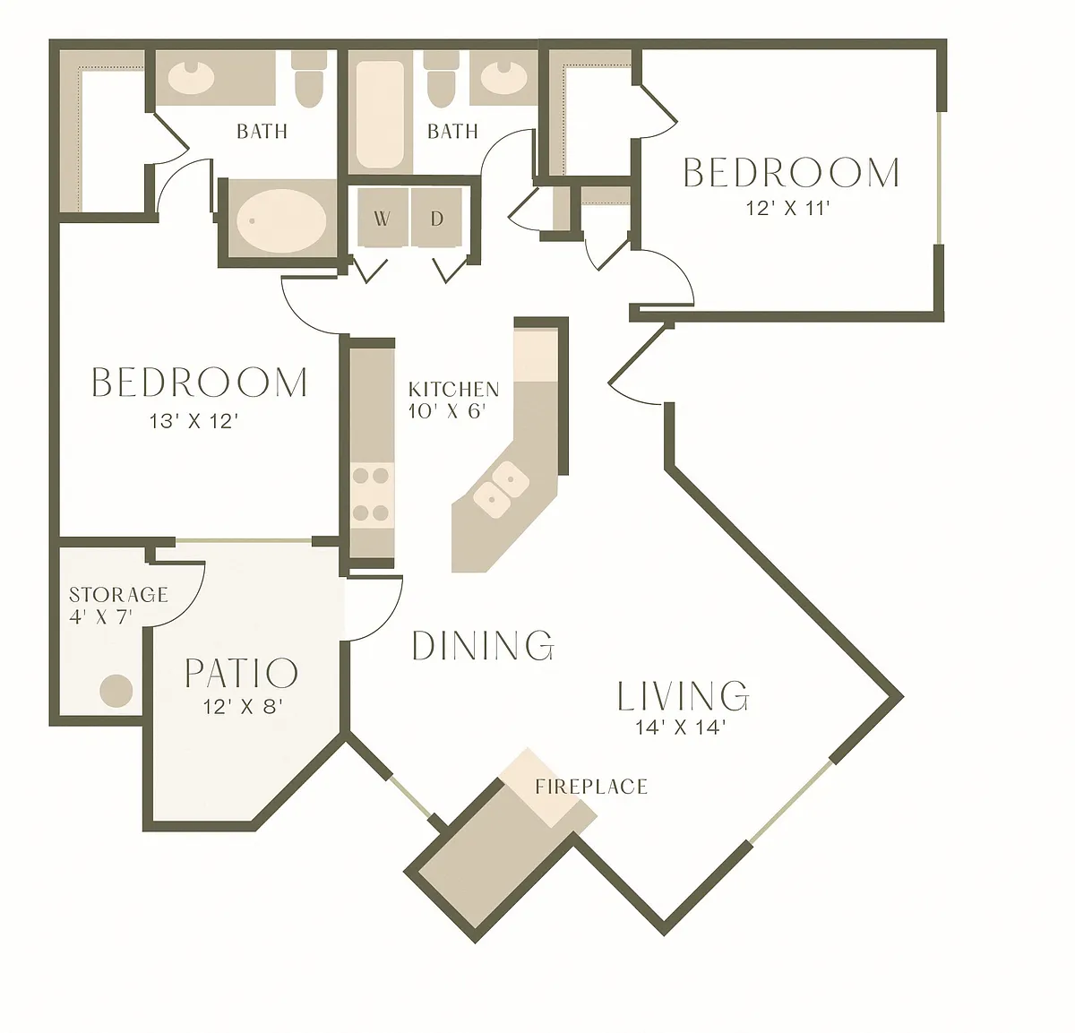 Floor plan B1