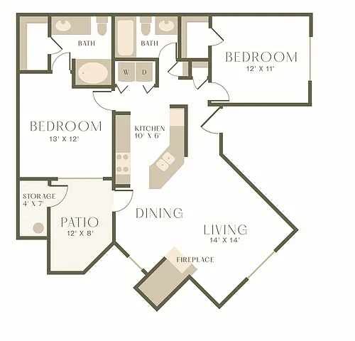Floor plan B1