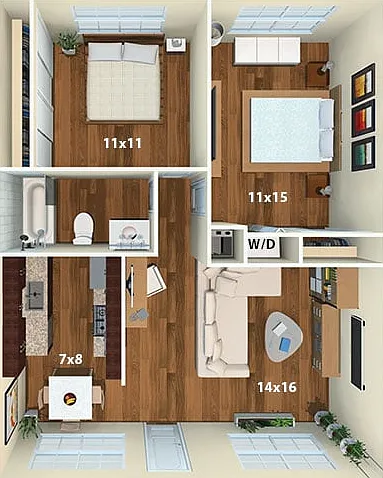 The AspenP Floorplan The AspenP Floorplan