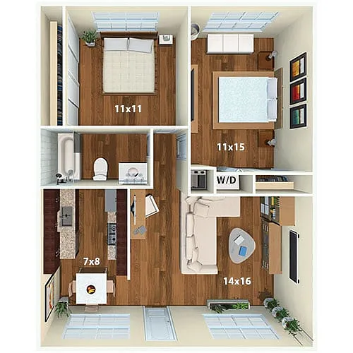 Floor plan Aspen Premier
