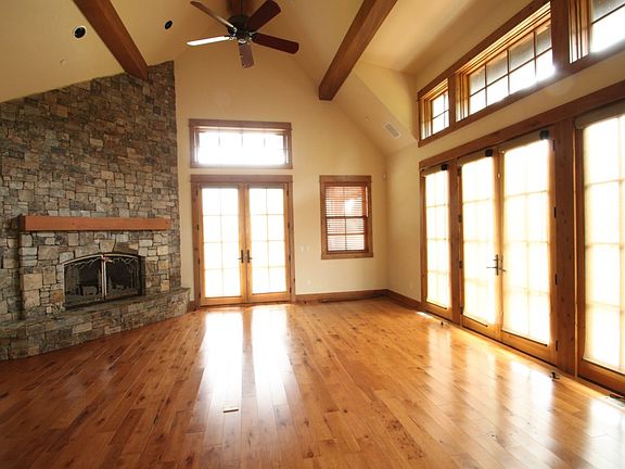 Hardwood floors in the great room and tons of natural light.