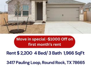 3417 Pauling Loop, Round Rock, TX 78665