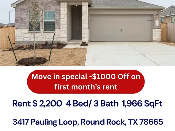3417 Pauling Loop, Round Rock, TX 78665