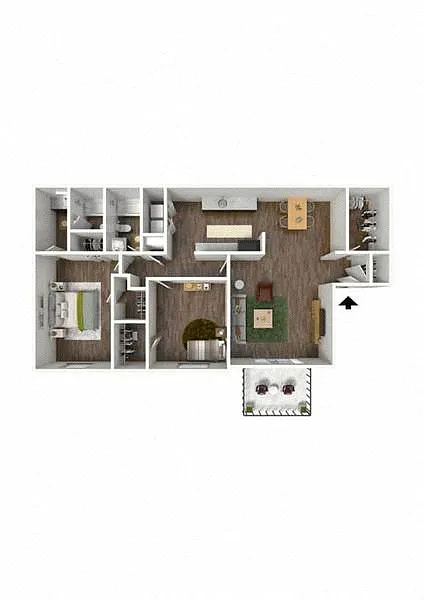 Floor plan The Cypress
