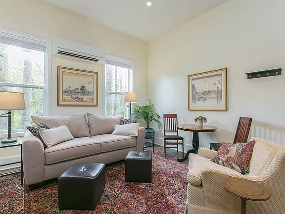 Couch, sleep-sofa, dinette table/work space