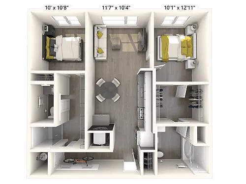 Floor plan B1V-scheme-1
