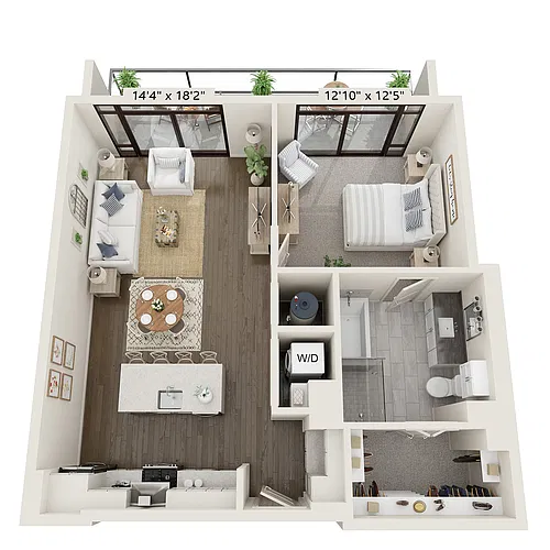 Floor plan A10