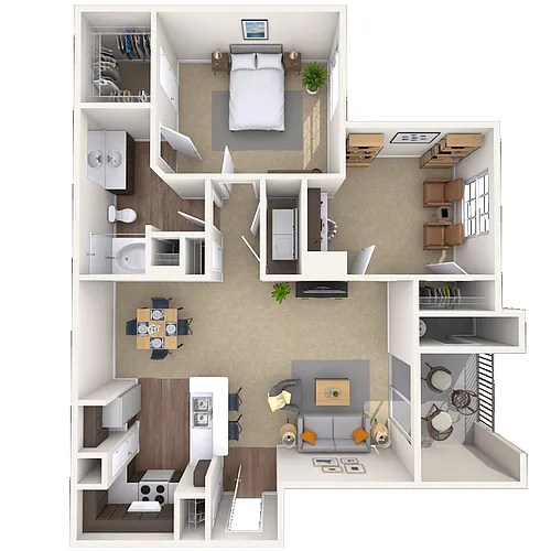 Floor plan Leander