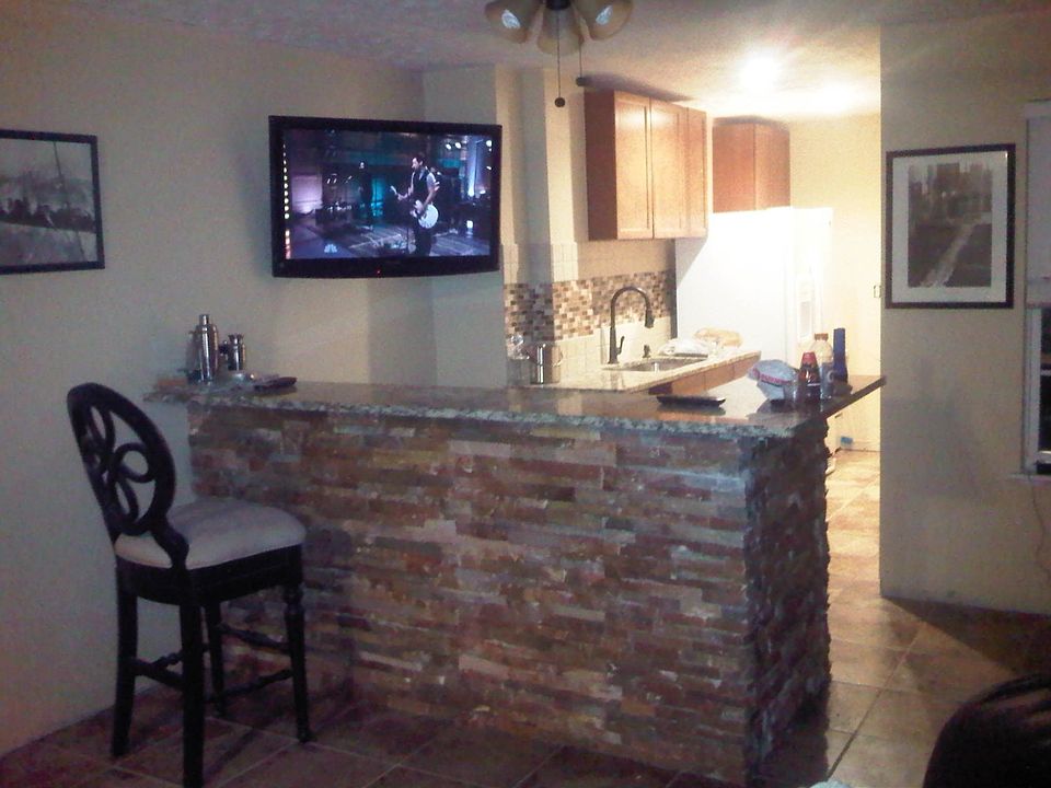 basement bar