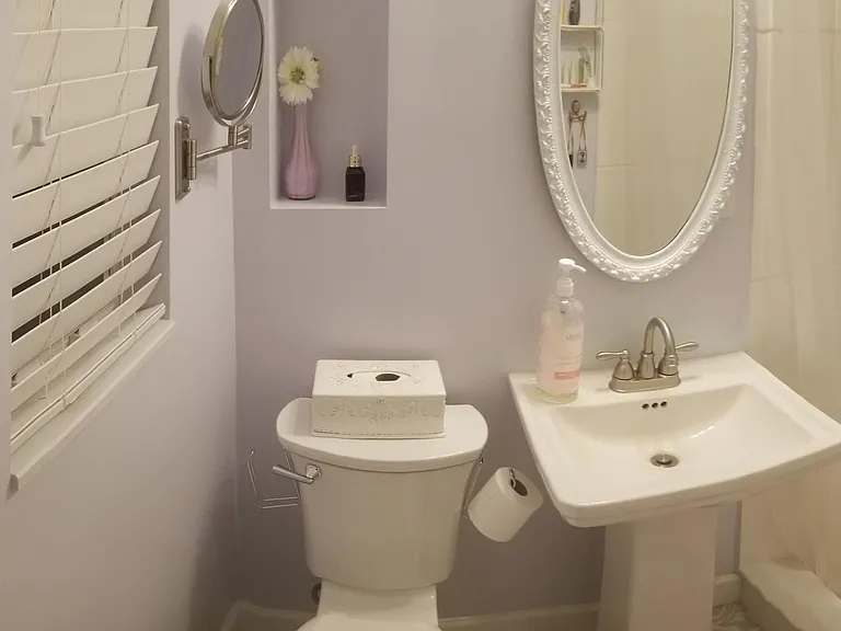 Master bedroom bathroom w/shower
