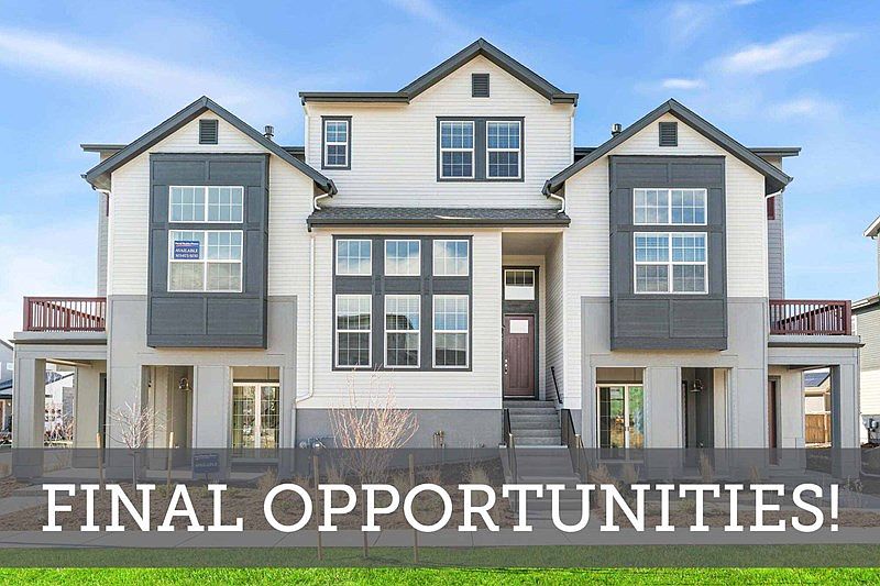 Central Park North End Row Homes by David Weekley Homes in Denver