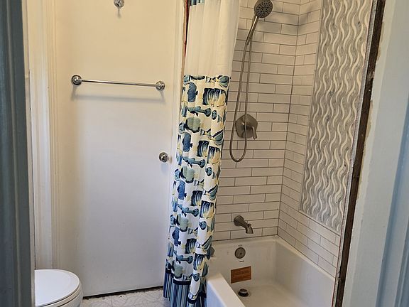Private, connected, newly renovated bathroom