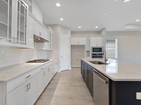 Ample cabinetry for storage