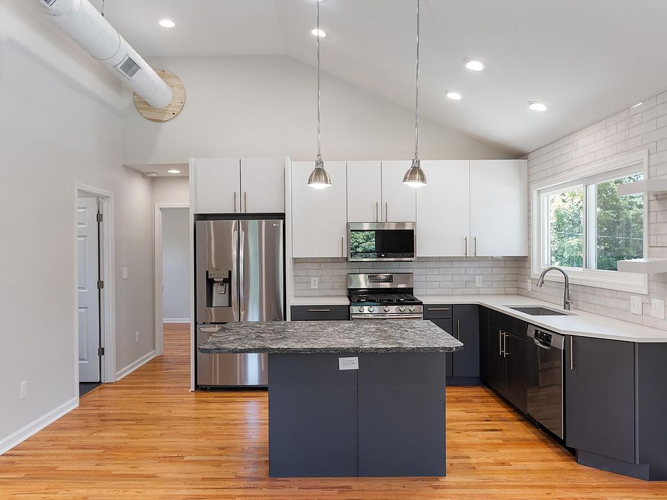 Stunning open floor plan with Vaulted ceilings