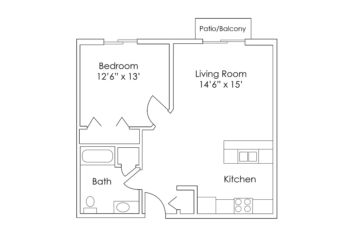 Floor plan A1