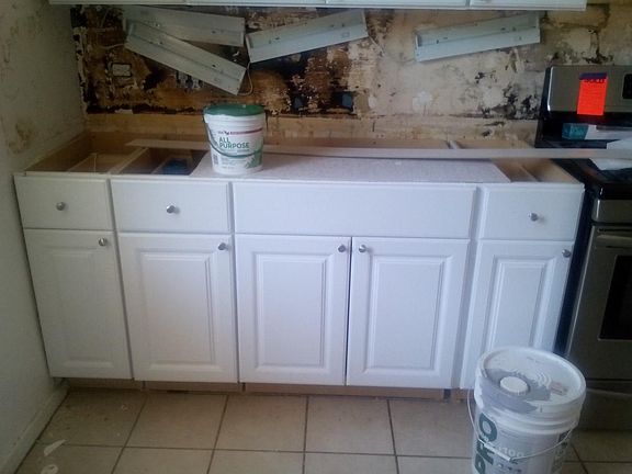 Kitchen in progress
