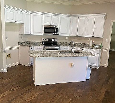 Open concept kitchen
