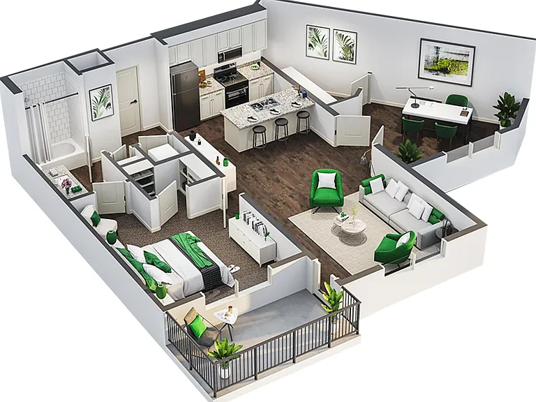 The Villas at Ridgeview Falls Apartments — Photo 33