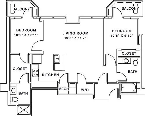 Floor plan B2