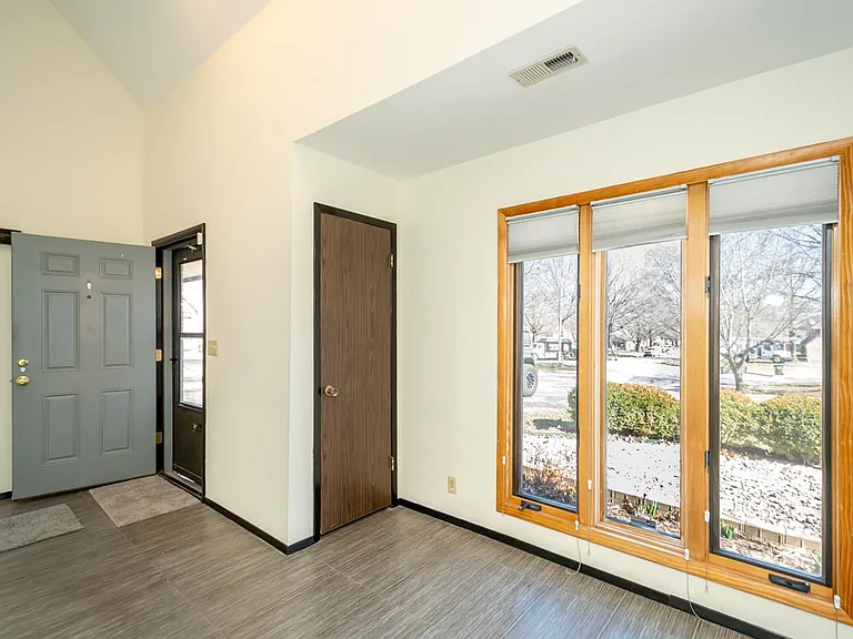 Front Entry & Living Room