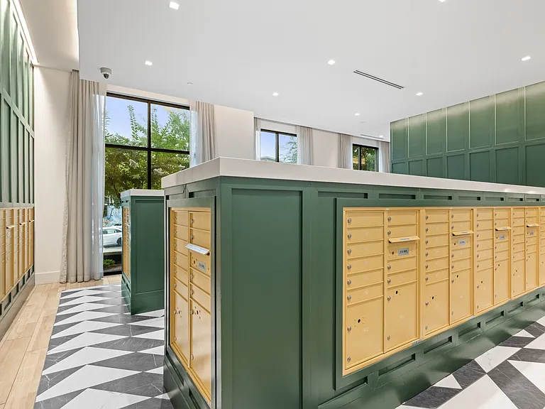 Mail Room and Package Lockers