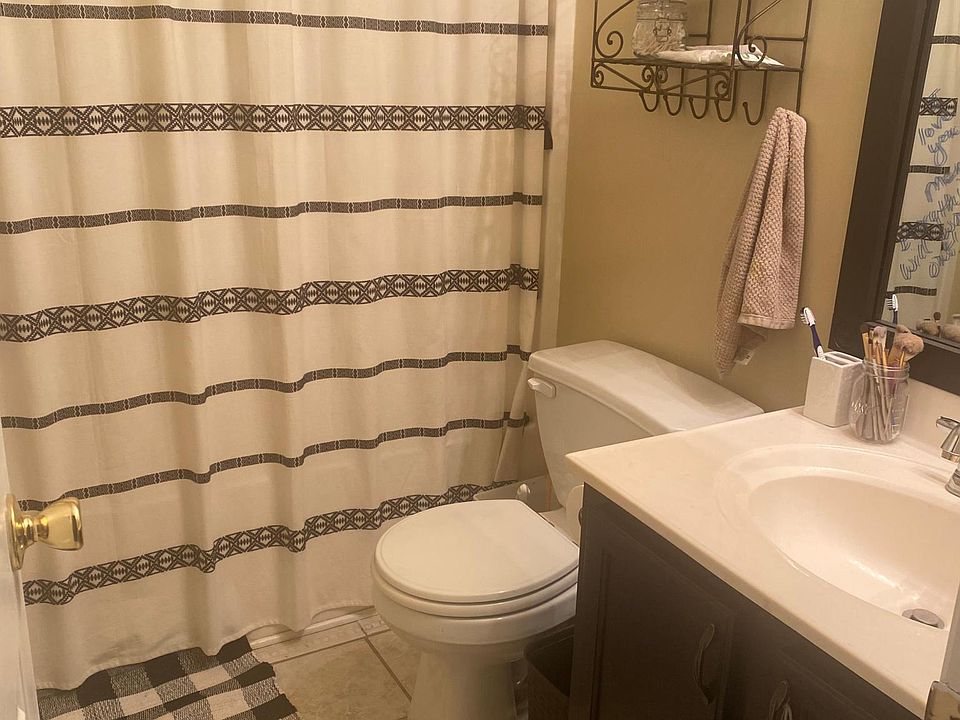 Newly painted bathroom