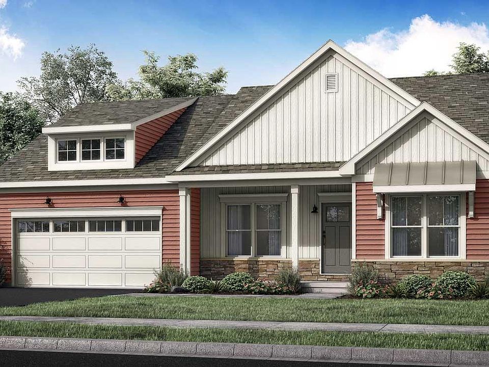 Elevation A - Optional Features Shown