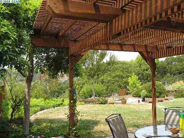 Gorgeous canyon view from the back yard.