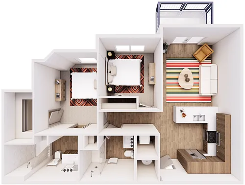 Floor plan B1