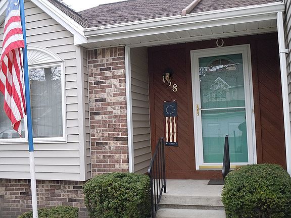 Front Porch & New Storm Door