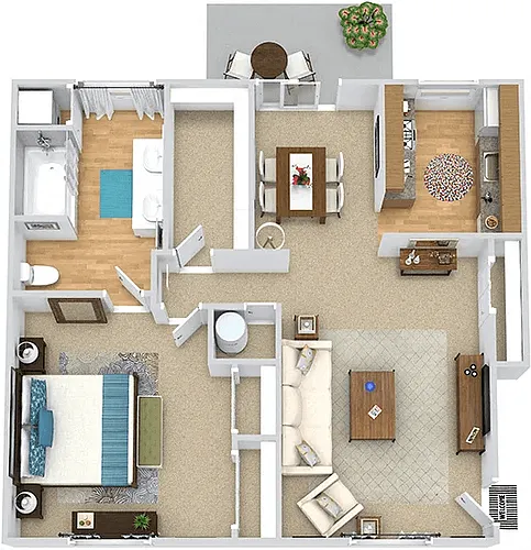 Floor plan Abbey Upgraded