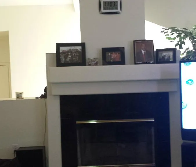 Fireplace in Living Room
