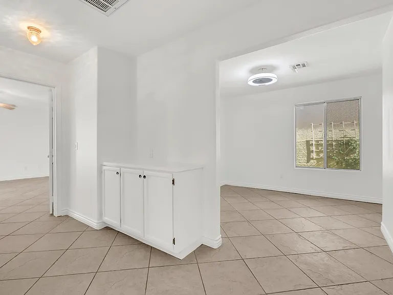 hallway, office/den