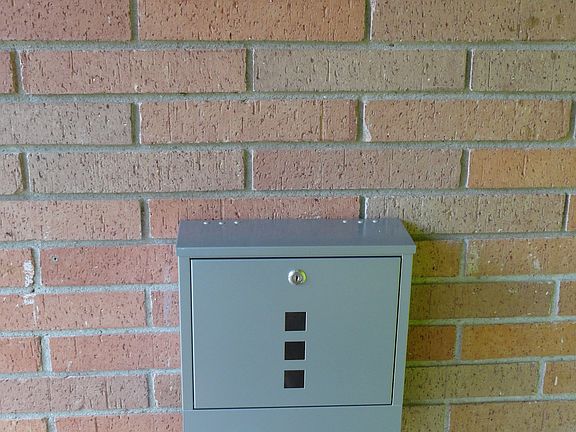 Cool modern mailbox