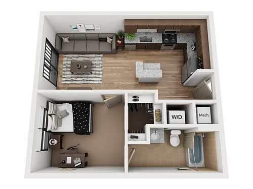 Floor plan A1-A