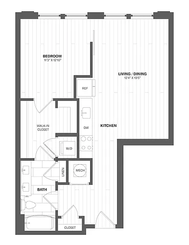 Floor plan 1C