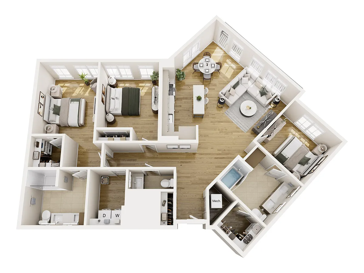 Floor plan C1