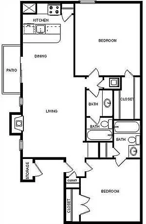 Floor plan Magnolia Platinum
