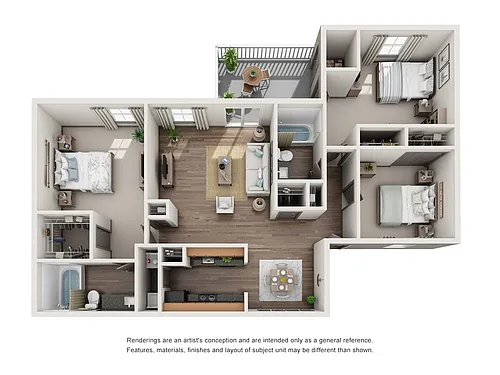 Floor plan C1