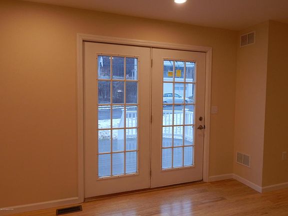 Patio doors to deck
