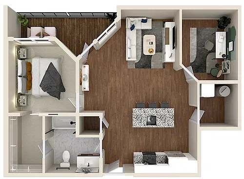 Floor plan The Patent-1G