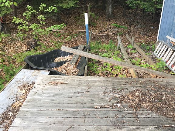 Patio View attached to shed