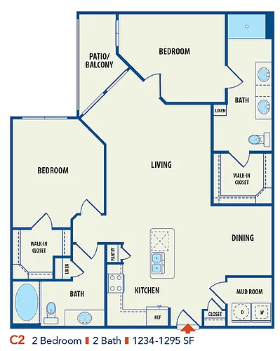 Floor plan B4