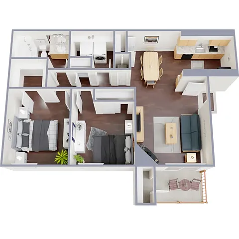 Floor plan B1