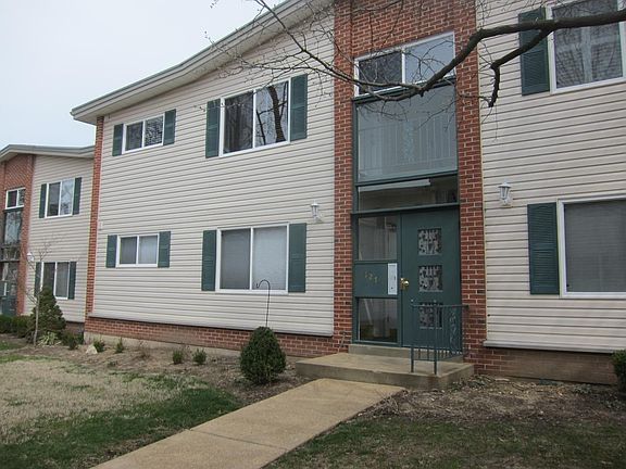 Front door of building