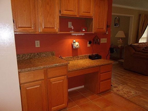 Desk Area In Kitchen