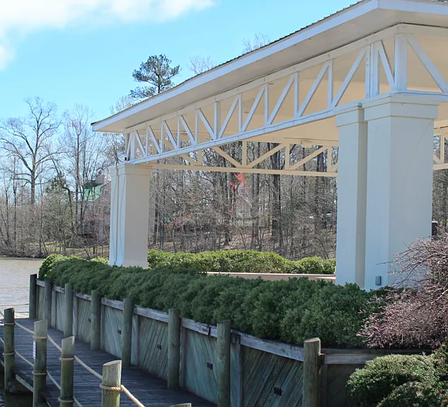 pavilion area - short walk on trails from home