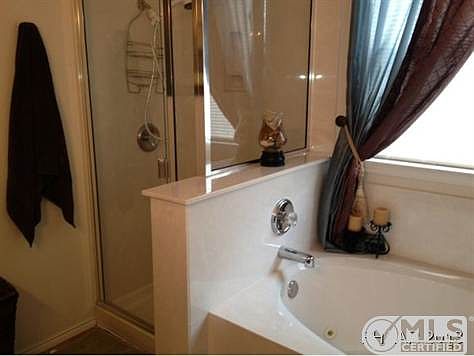 Garden tub separate shower