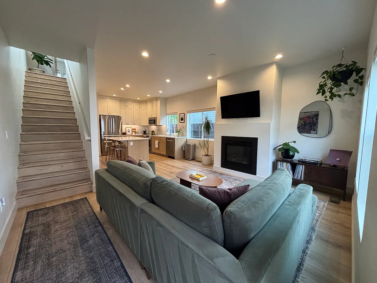 Living Room & Stairway - 876 N 31st St